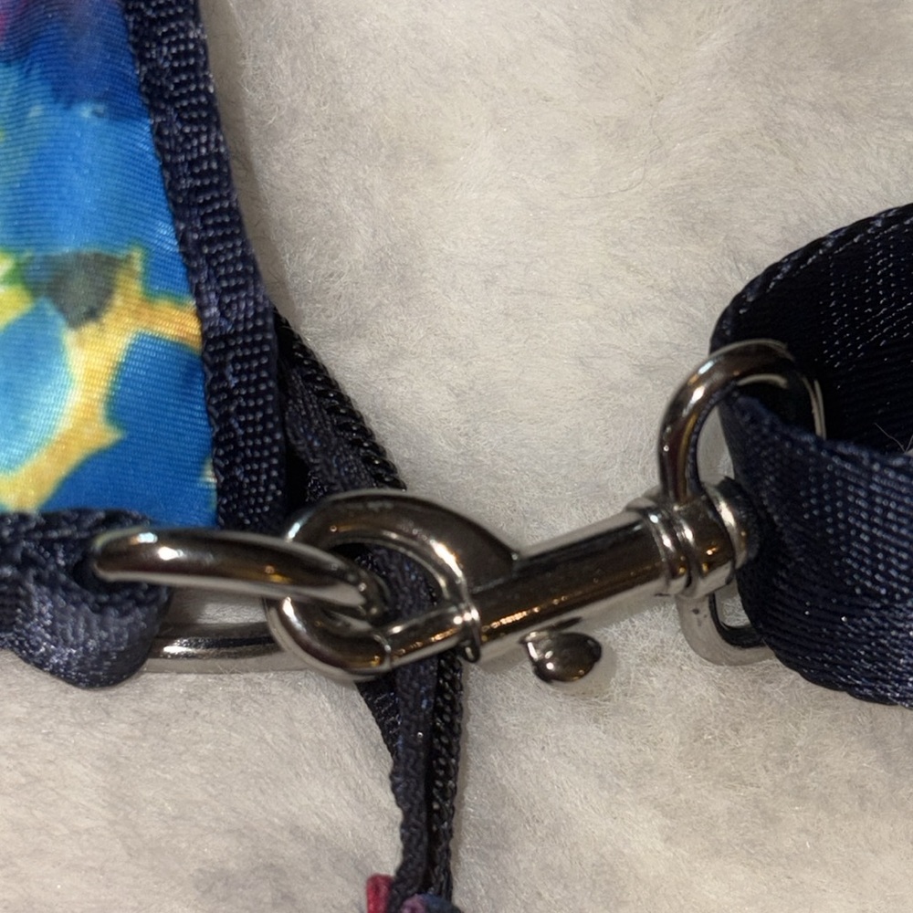 Kipling Colorful Large Tote Bag w/White Gorilla Charm Excellent Condition! - Picture 13 of 16